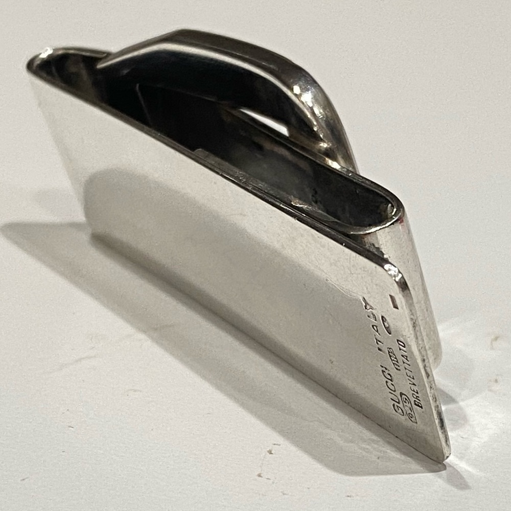 Gucci Vintage Sterling Silver Money Clip - Picture 4 of 7